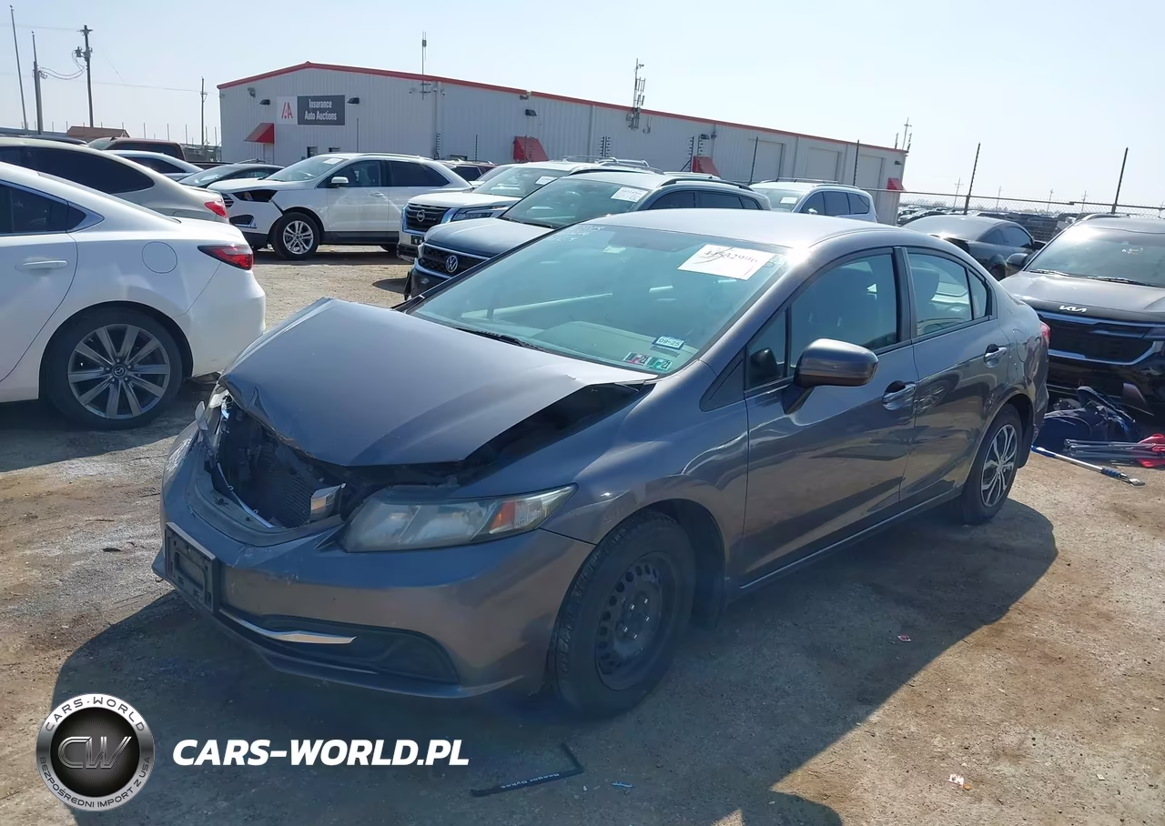2014 Honda Civic Lx VIN:2HGFB2F54EH521388 - 2