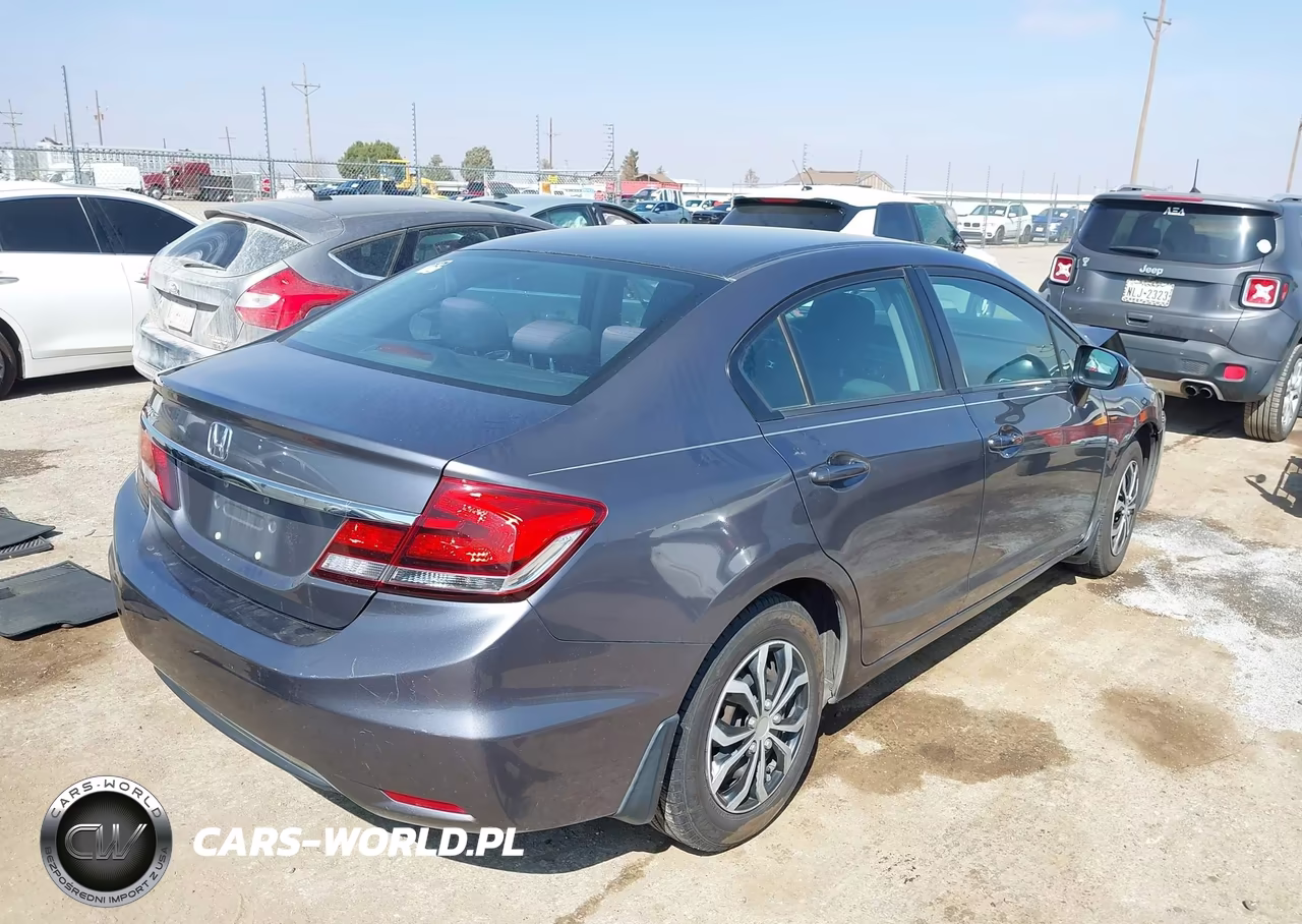 2014 Honda Civic Lx VIN:2HGFB2F54EH521388 - 4