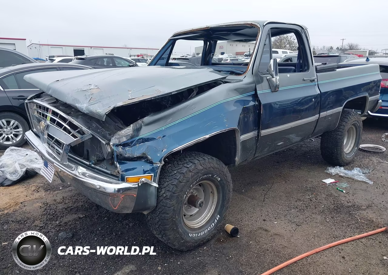 1985 Chevrolet K10 VIN:1GCEK14H7FF404876 - 2