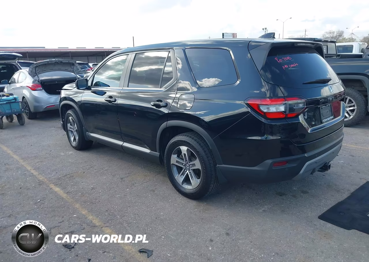 2025 Honda Pilot Ex-L VIN:5FNYG2H45SB008276 - 3