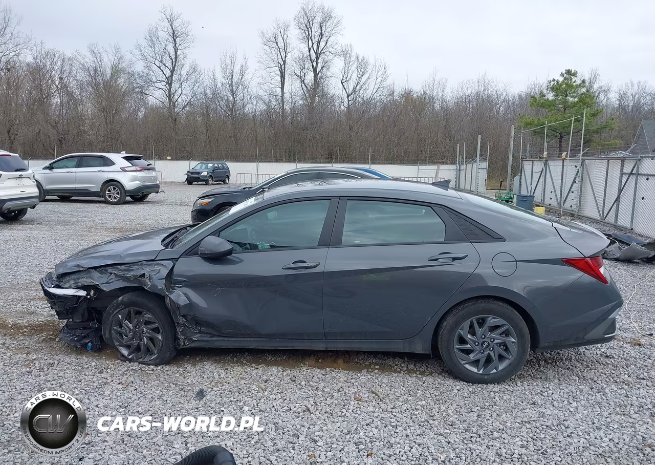 2024 Hyundai Elantra Hybrid Blue VIN:KMHLM4DJ4RU114404 - 15