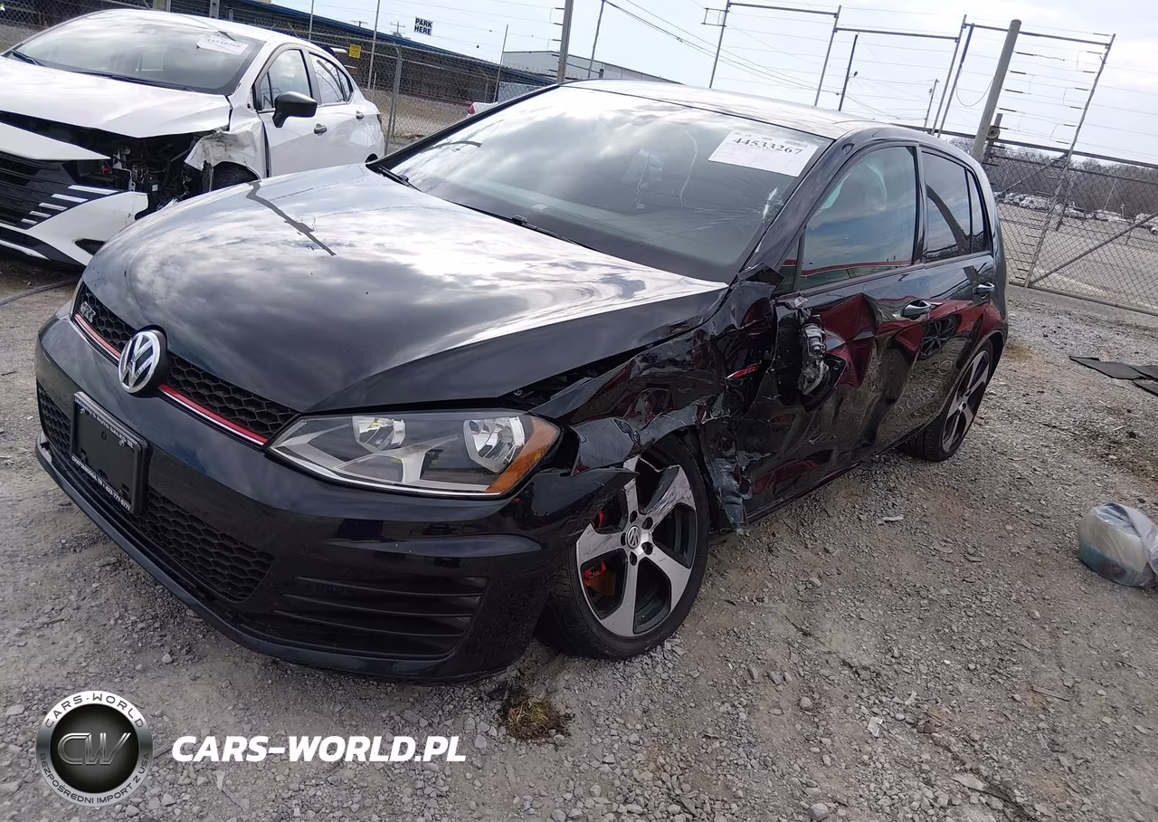 2015 Volkswagen Golf Gti 2.0T Se 4-Door VIN:3VW4T7AUXFM037580 - 2