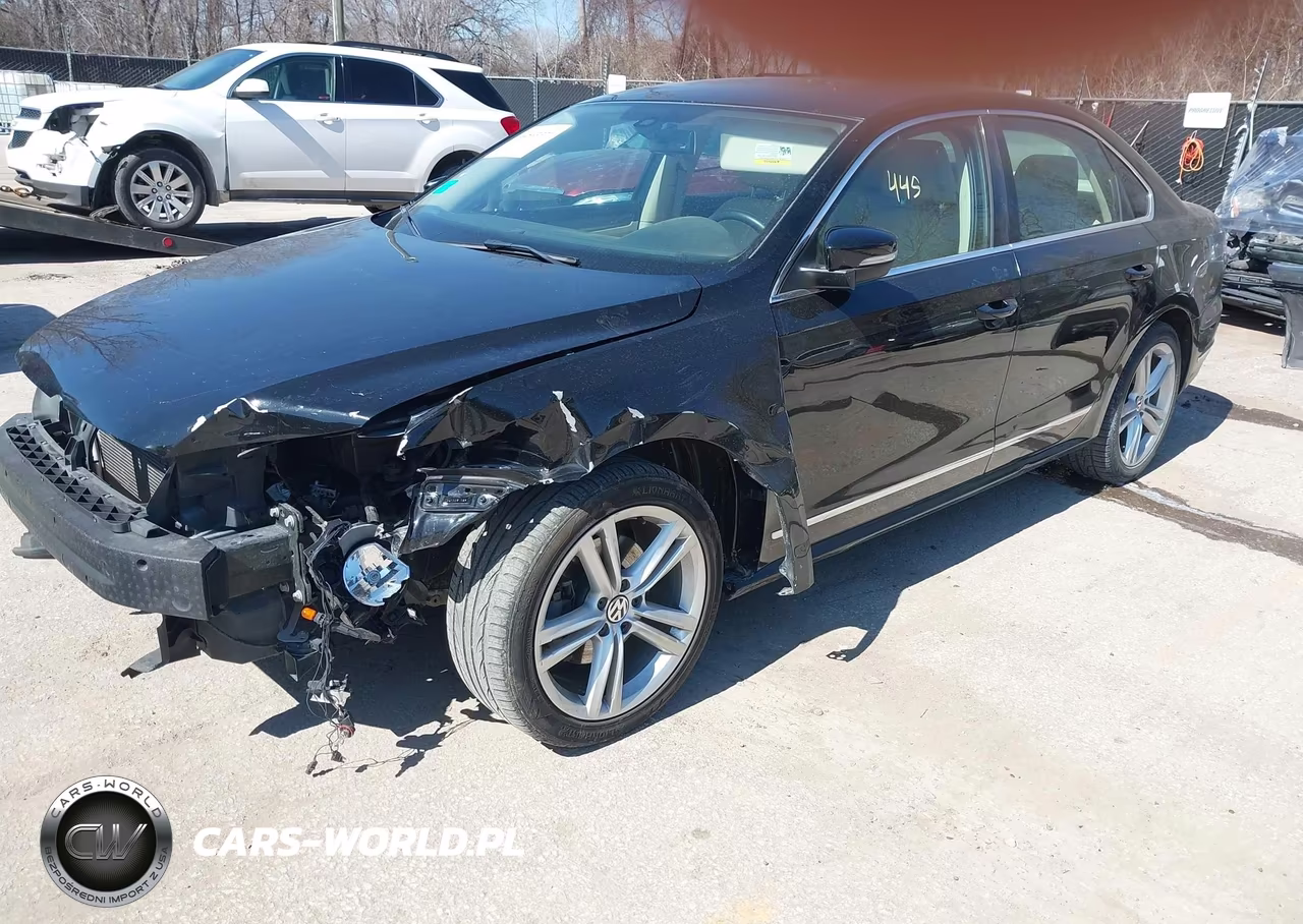 2014 Volkswagen Passat 2.0L Tdi Se VIN:1VWBN7A33EC010942 - 2