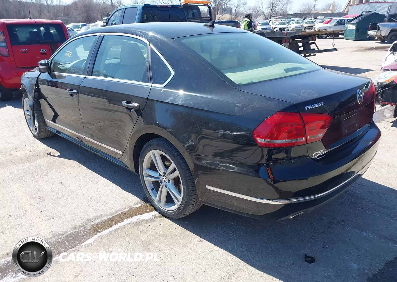 2014 Volkswagen Passat 2.0L Tdi Se VIN:1VWBN7A33EC010942 - 3