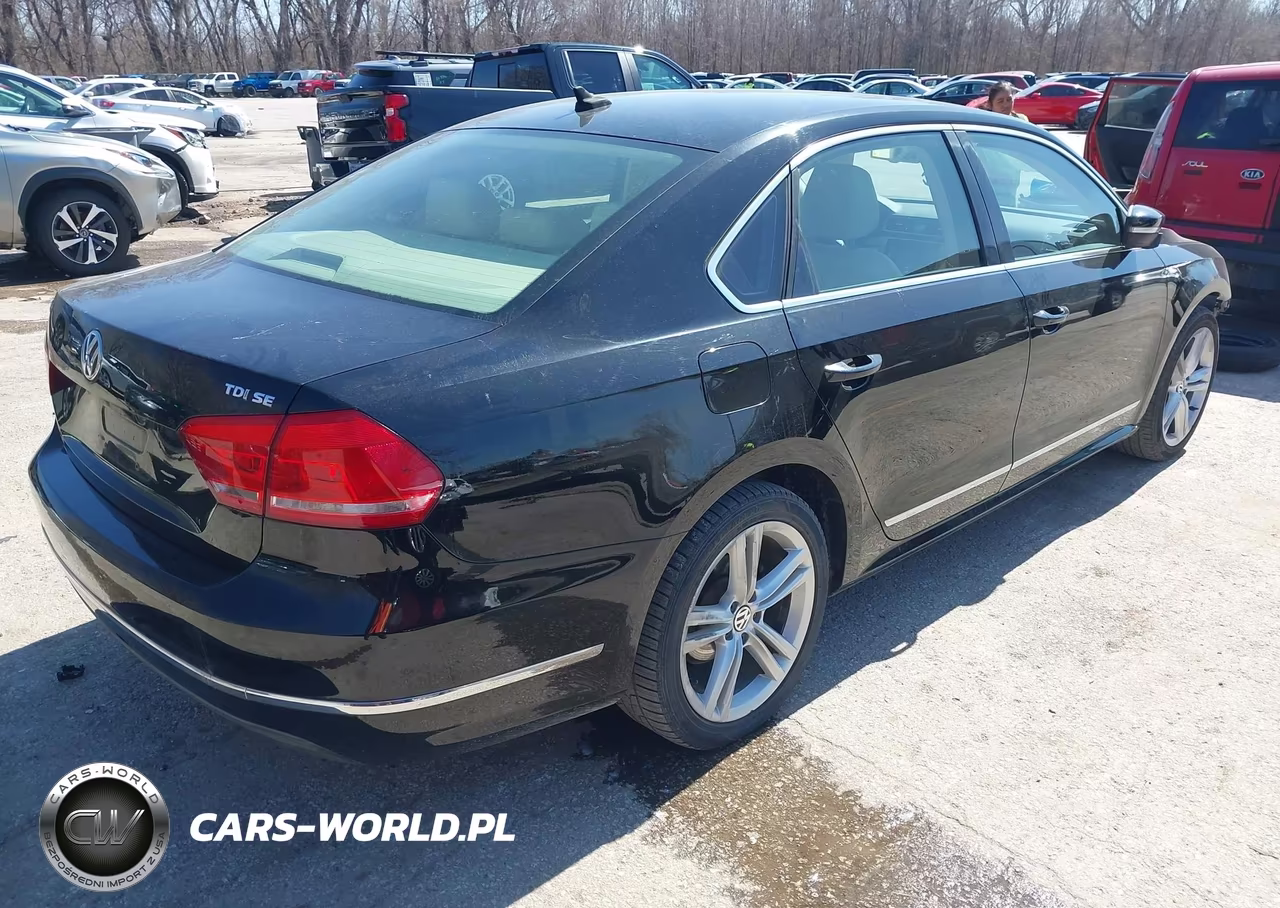 2014 Volkswagen Passat 2.0L Tdi Se VIN:1VWBN7A33EC010942 - 4