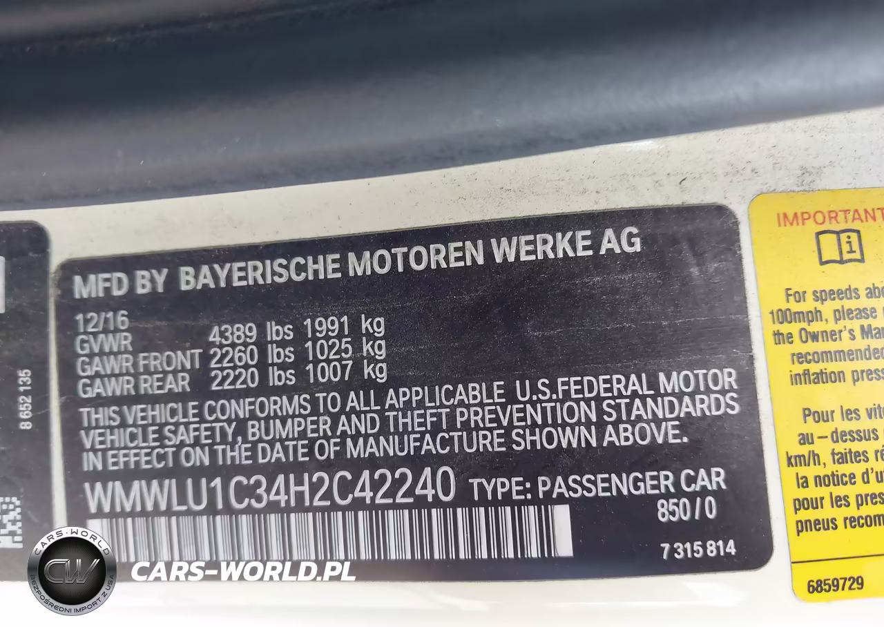 2017 Mini Clubman Cooper VIN:WMWLU1C34H2C42240 - 9