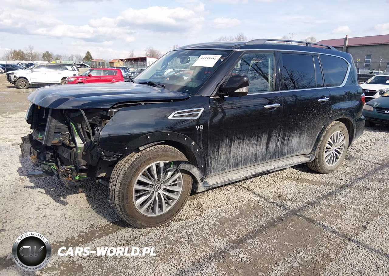2021 Nissan Armada Sl 4Wd VIN:JN8AY2BB3M9792822 - 2