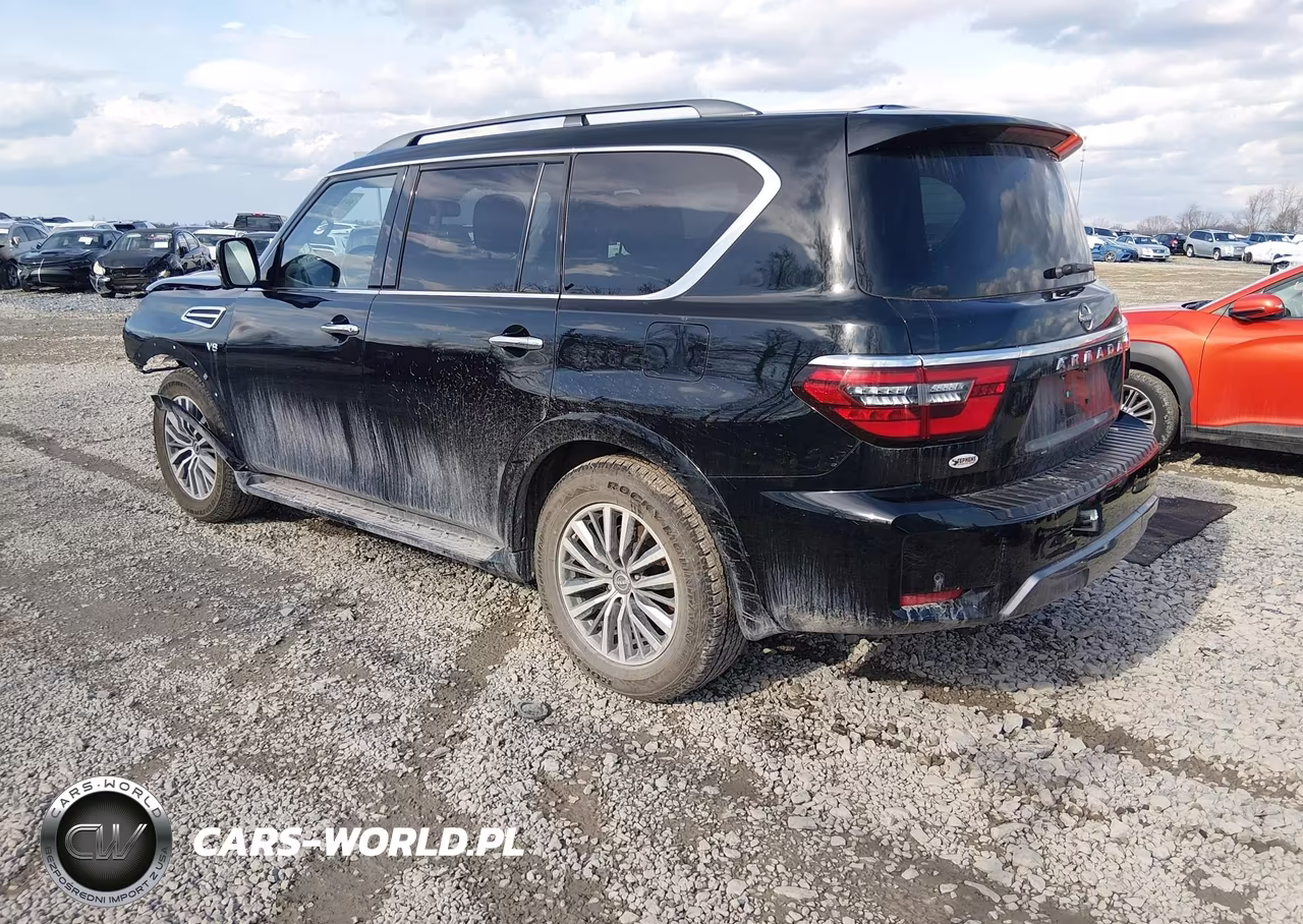 2021 Nissan Armada Sl 4Wd VIN:JN8AY2BB3M9792822 - 3