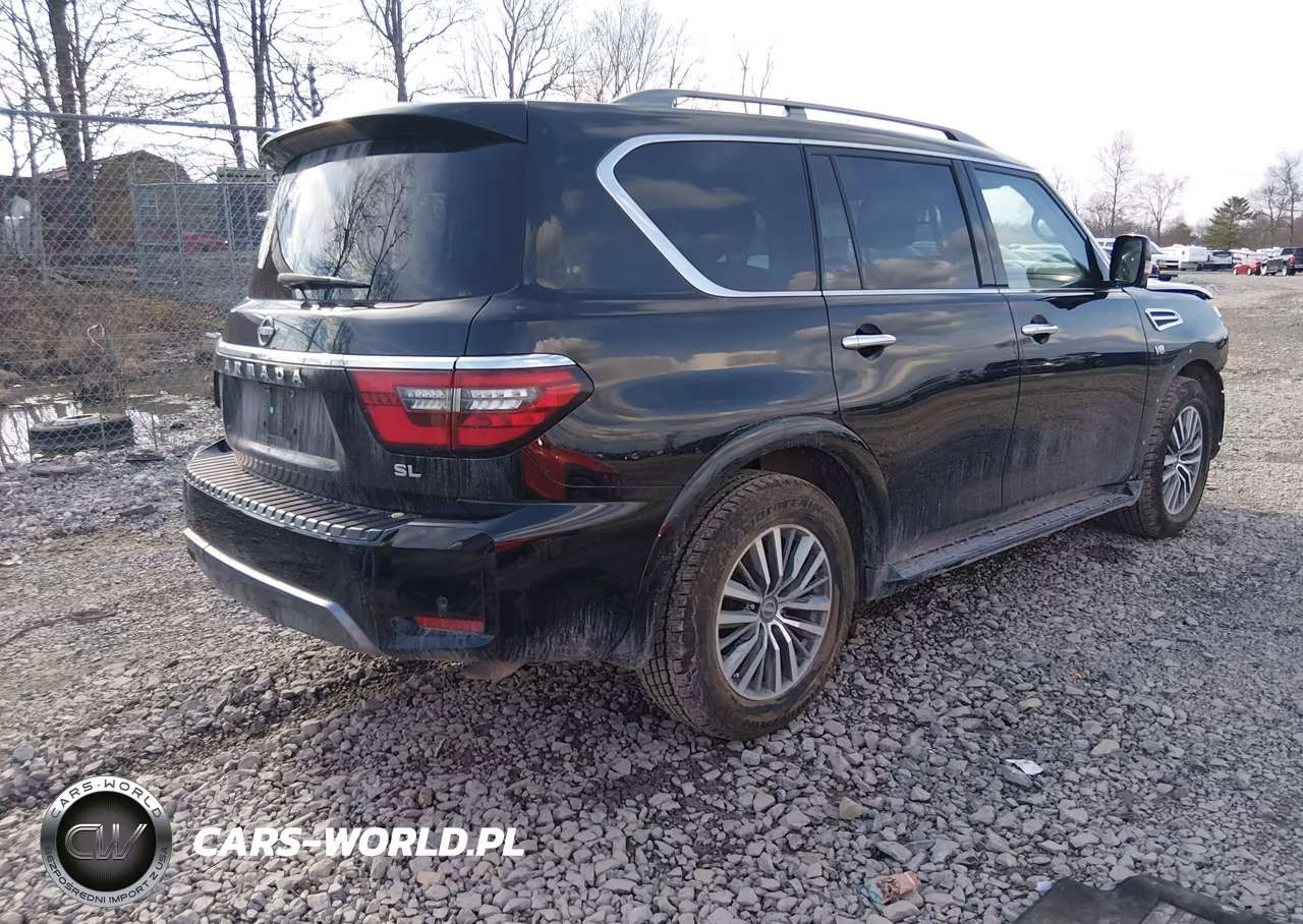 2021 Nissan Armada Sl 4Wd VIN:JN8AY2BB3M9792822 - 4