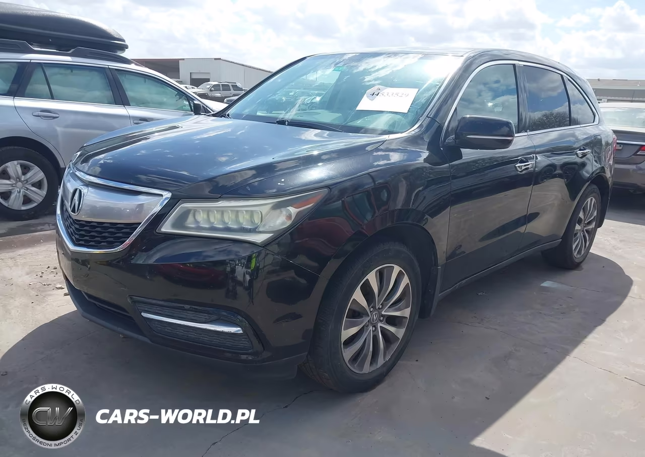 2014 Acura Mdx Technology Pkg W-Entertainment Pkg VIN:5FRYD4H60EB048029 - 2