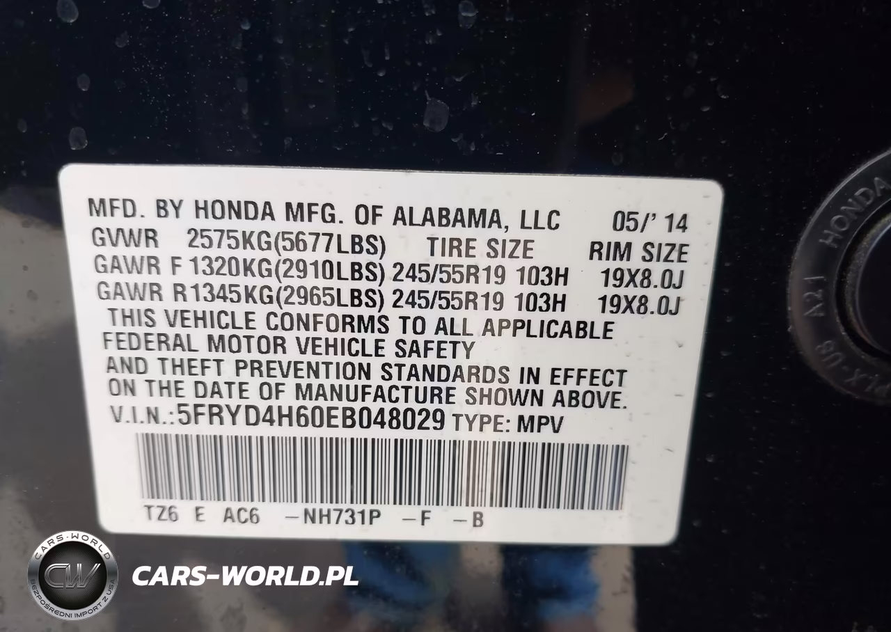2014 Acura Mdx Technology Pkg W-Entertainment Pkg VIN:5FRYD4H60EB048029 - 9