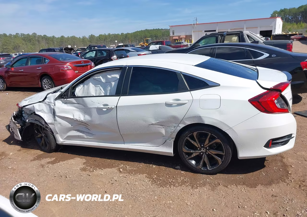 2020 Honda Civic Sport VIN:19XFC2F80LE014213 - 14