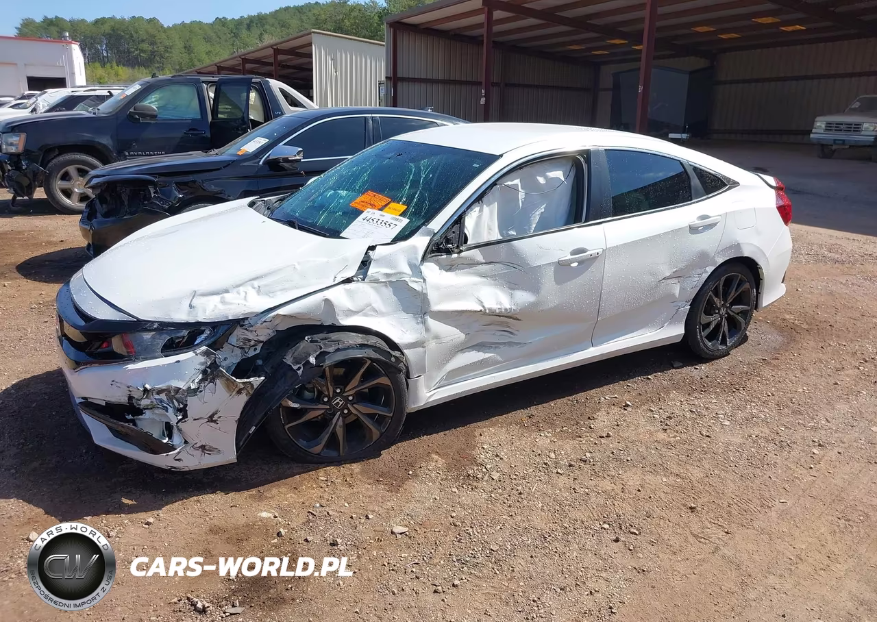 2020 Honda Civic Sport VIN:19XFC2F80LE014213 - 2