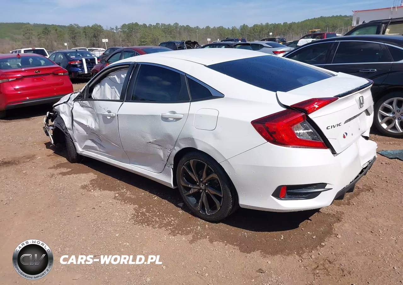 2020 Honda Civic Sport VIN:19XFC2F80LE014213 - 3
