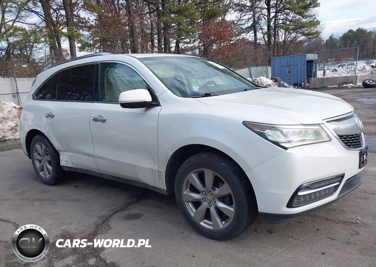 2015 Acura Mdx Advance Pkg W-Entertainment Pkg