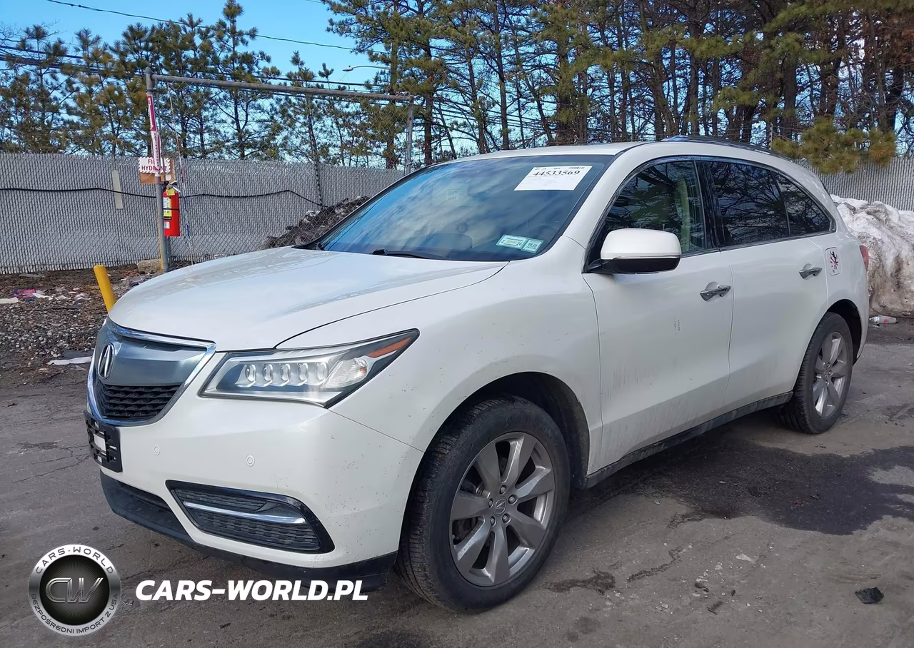 2015 Acura Mdx Advance Pkg W-Entertainment Pkg VIN:5FRYD4H82FB006920 - 2