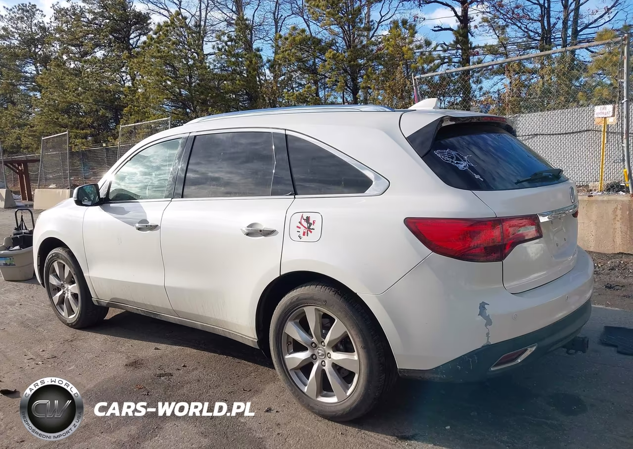 2015 Acura Mdx Advance Pkg W-Entertainment Pkg VIN:5FRYD4H82FB006920 - 3