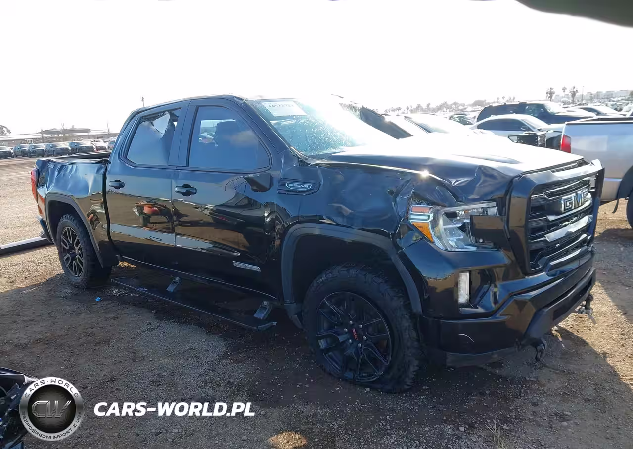 2021 GMC Sierra 1500 4Wd Short Box Elevation