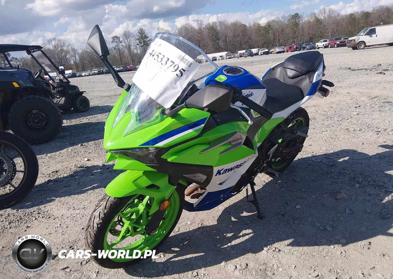 2024 Kawasaki Ex500 A-B VIN:ML5EXGJ17RDA13543 - 2
