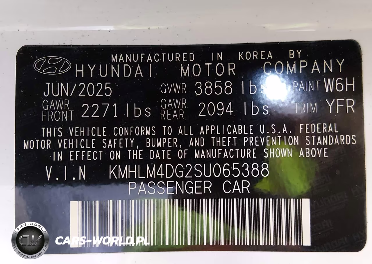 2025 Hyundai Elantra Sel Sport VIN:KMHLM4DG2SU065388 - 9