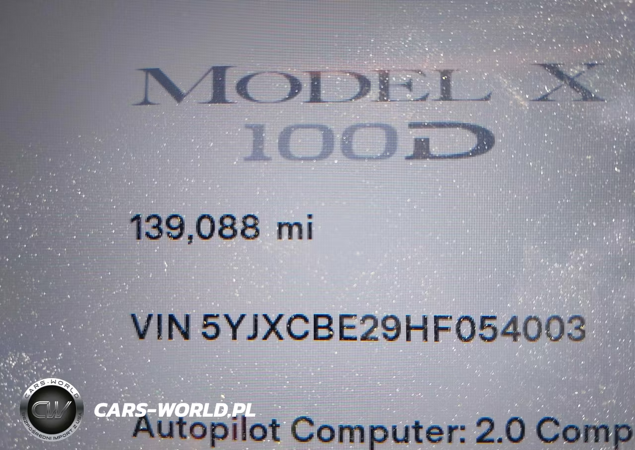 2017 Tesla Model X 100D-75D-90D VIN:5YJXCBE29HF054003 - 15