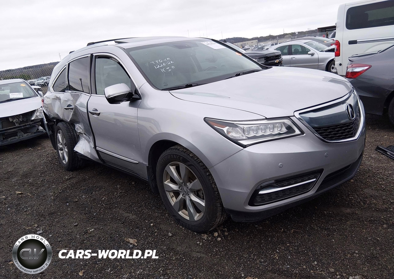 2015 Acura Mdx Advance Pkg W-Entertainment Pkg