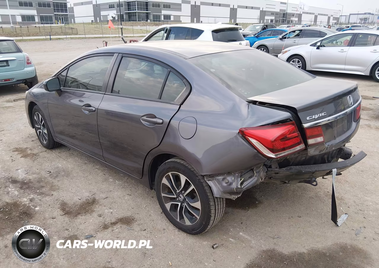 2015 Honda Civic Ex VIN:19XFB2F82FE083024 - 3