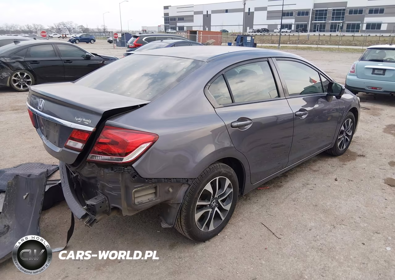 2015 Honda Civic Ex VIN:19XFB2F82FE083024 - 4
