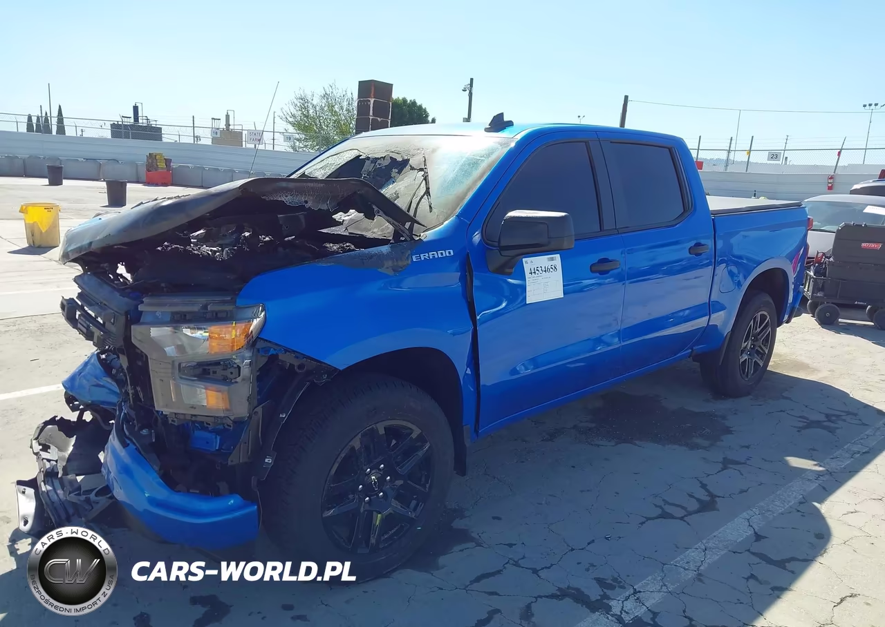 2025 Chevrolet Silverado 1500 2Wd Short Bed Custom VIN:1GCPABEK4SZ267741 - 2