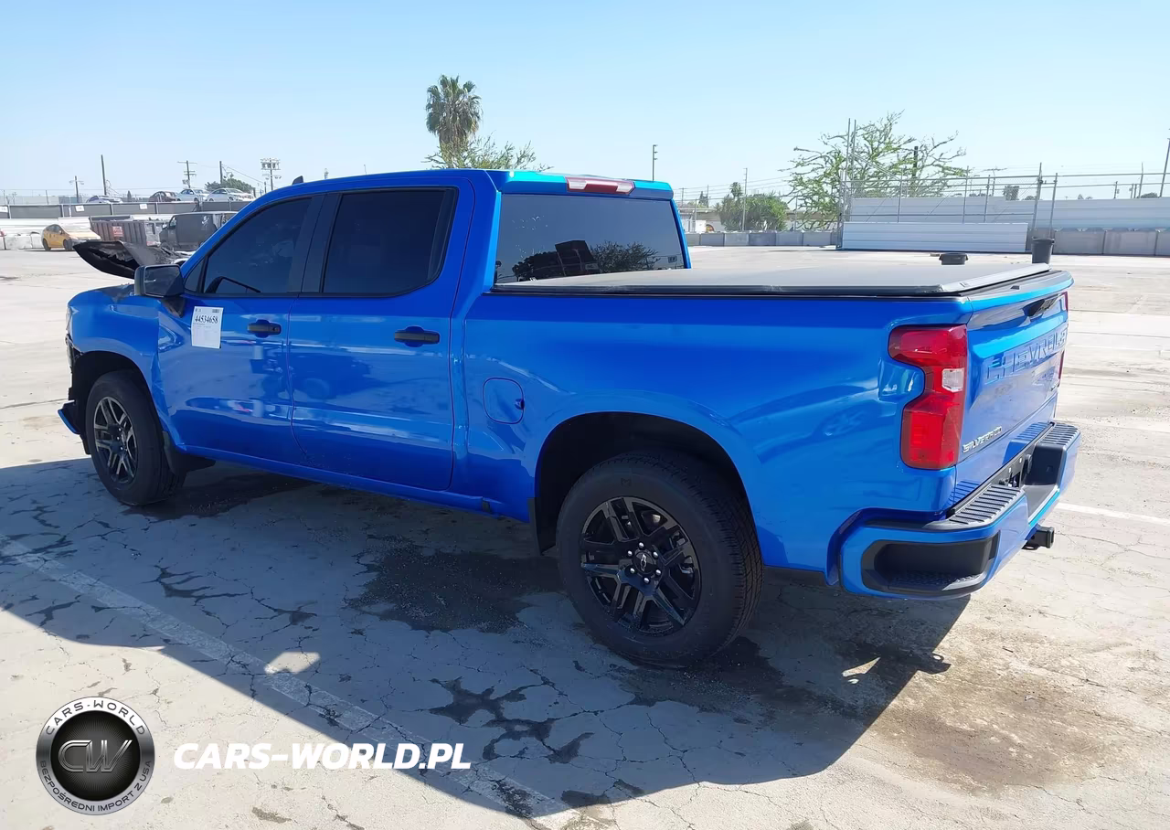 2025 Chevrolet Silverado 1500 2Wd Short Bed Custom VIN:1GCPABEK4SZ267741 - 3