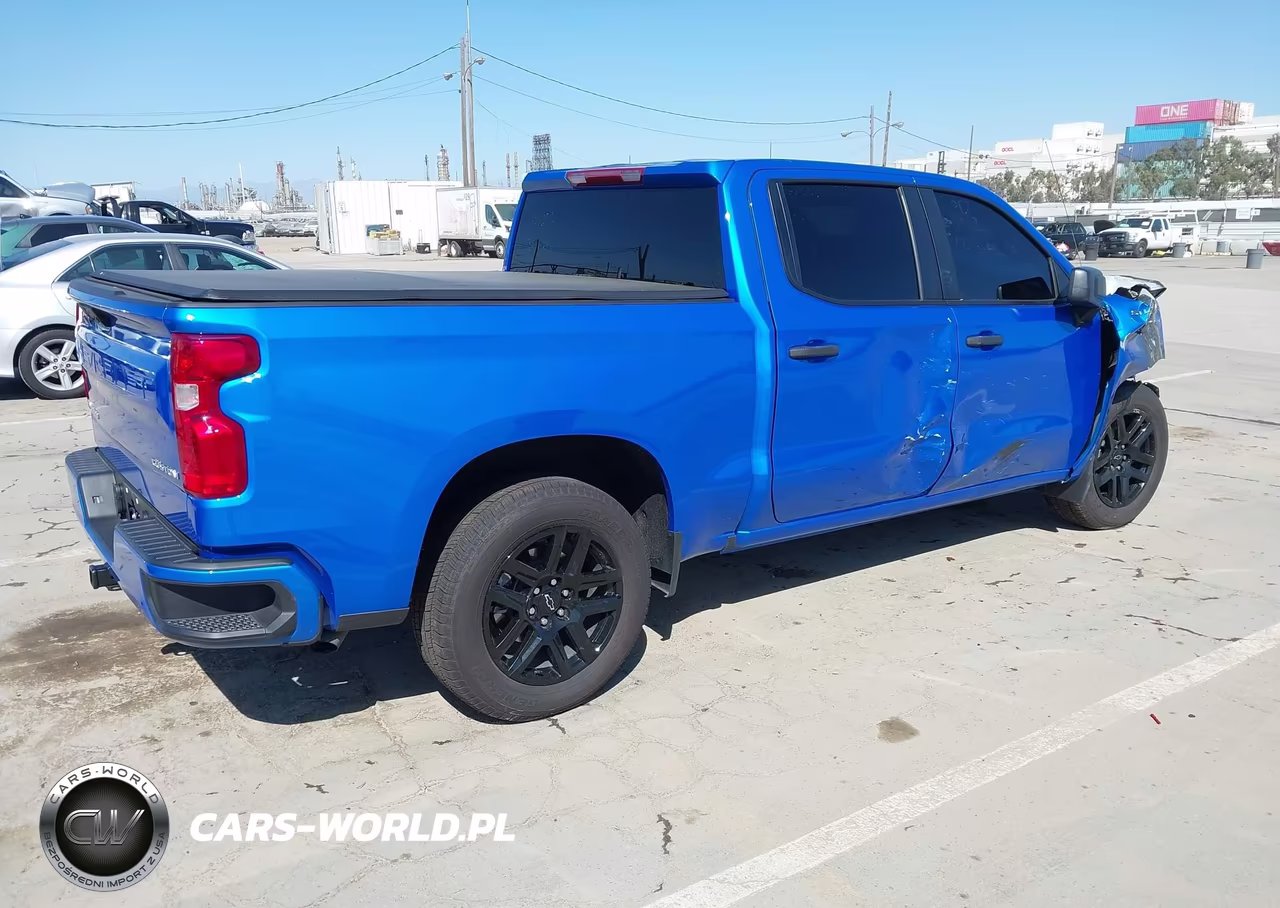 2025 Chevrolet Silverado 1500 2Wd Short Bed Custom VIN:1GCPABEK4SZ267741 - 4