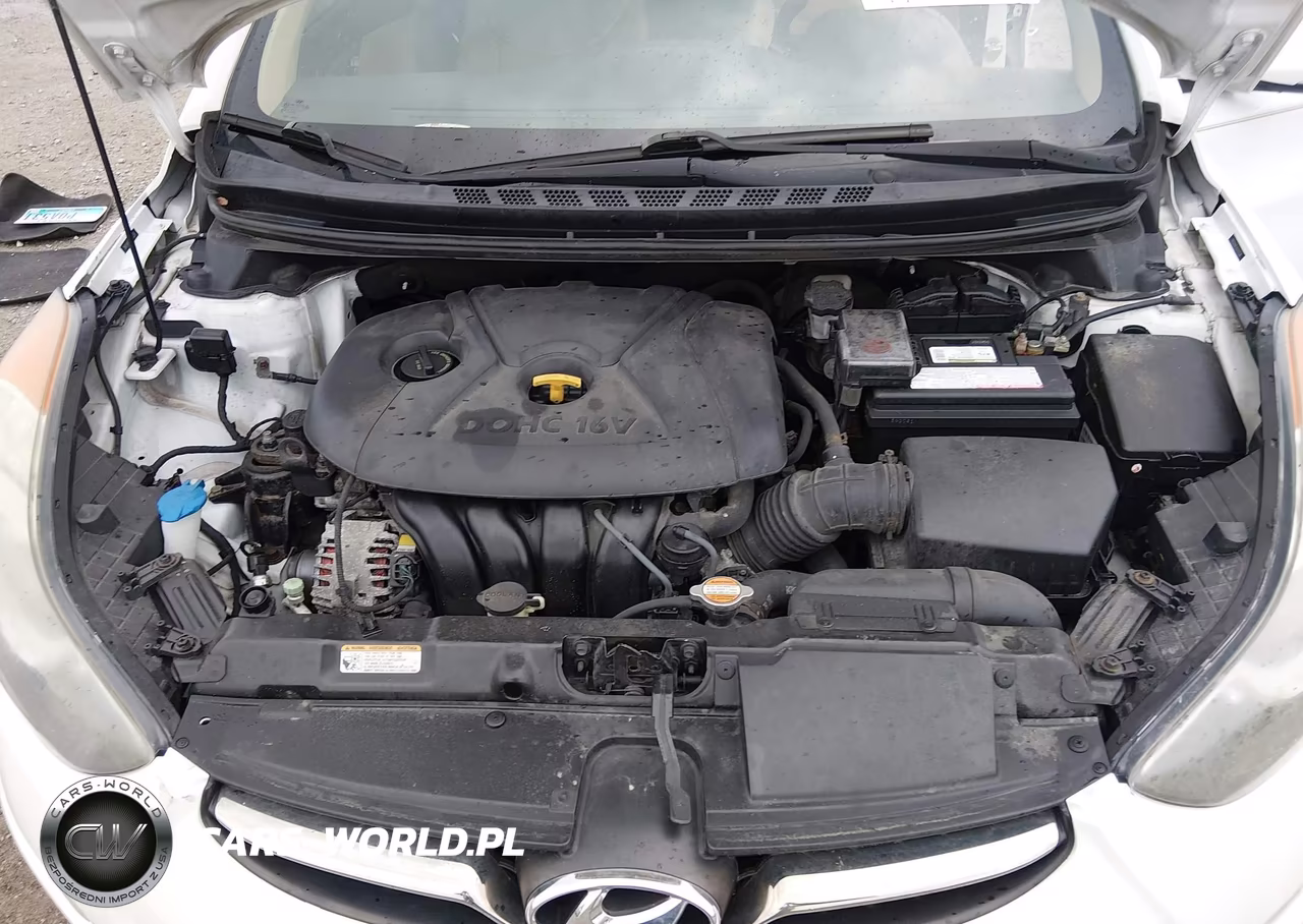 2012 Hyundai Elantra Limited VIN:5NPDH4AE0CH107536 - 10