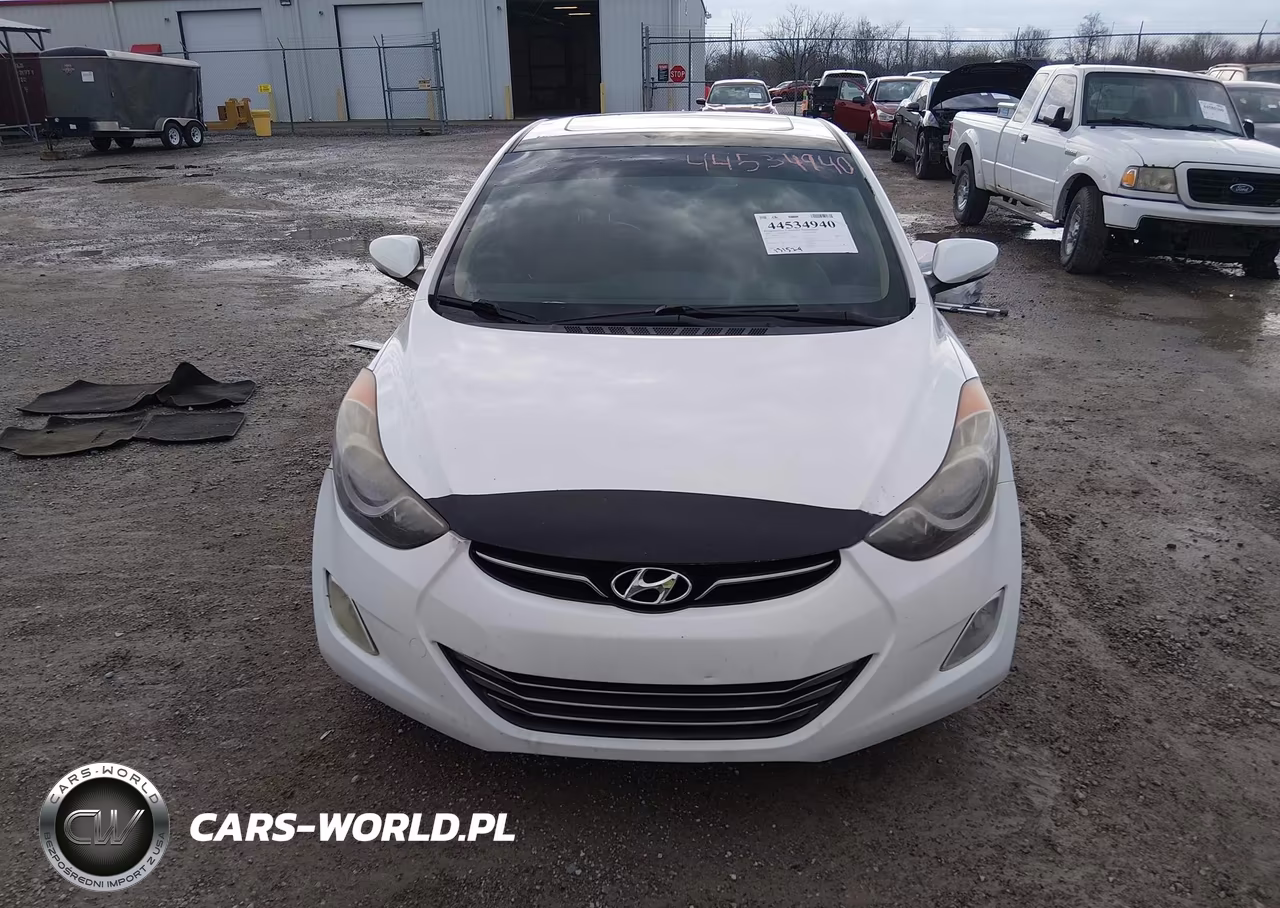 2012 Hyundai Elantra Limited VIN:5NPDH4AE0CH107536 - 12