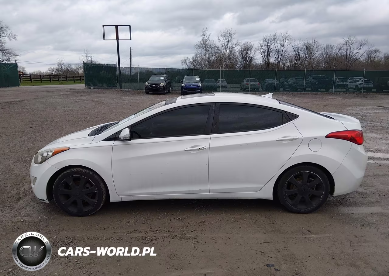 2012 Hyundai Elantra Limited VIN:5NPDH4AE0CH107536 - 14