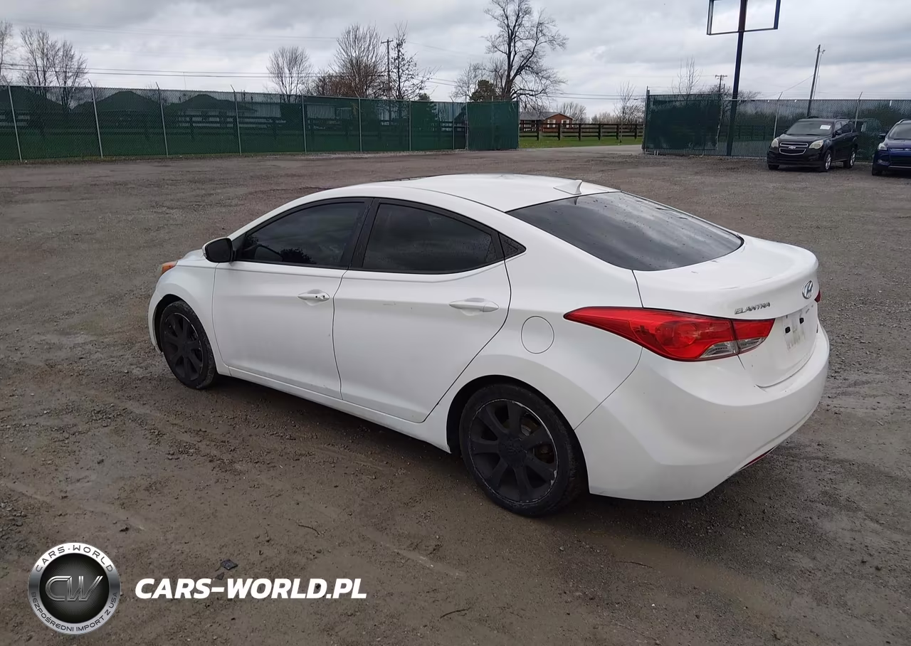 2012 Hyundai Elantra Limited VIN:5NPDH4AE0CH107536 - 3