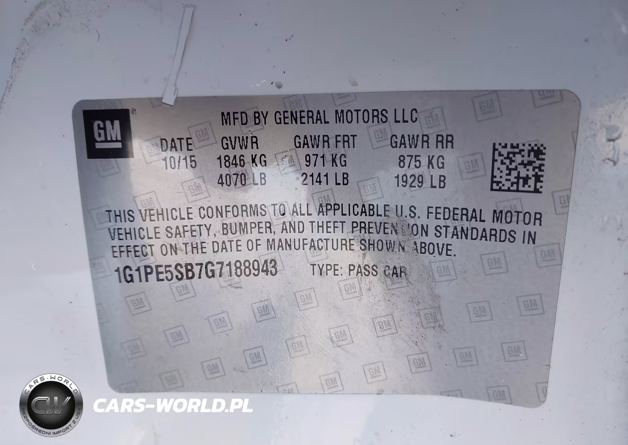 2016 Chevrolet Cruze Limited 1Lt Auto VIN:1G1PE5SB7G7188943 - 9