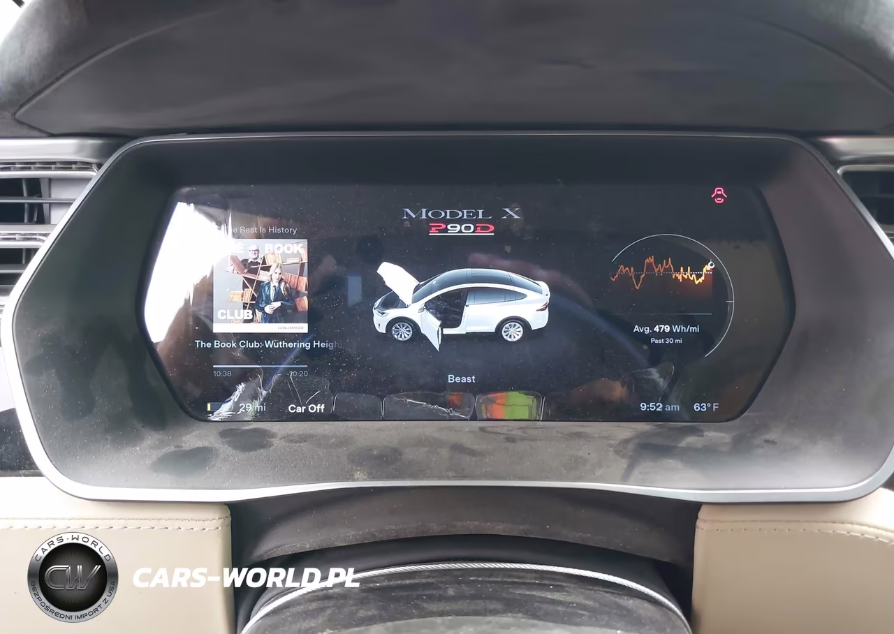 2016 Tesla Model X 75D-P100D-P90D VIN:5YJXCBE40GF000900 - 7