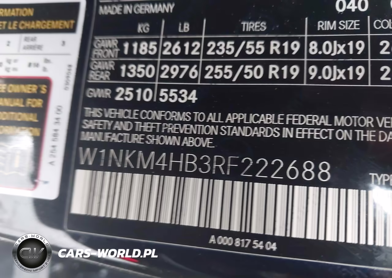 2024 Mercedes-Benz Glc 300 4Matic Suv VIN:W1NKM4HB3RF222688 - 9