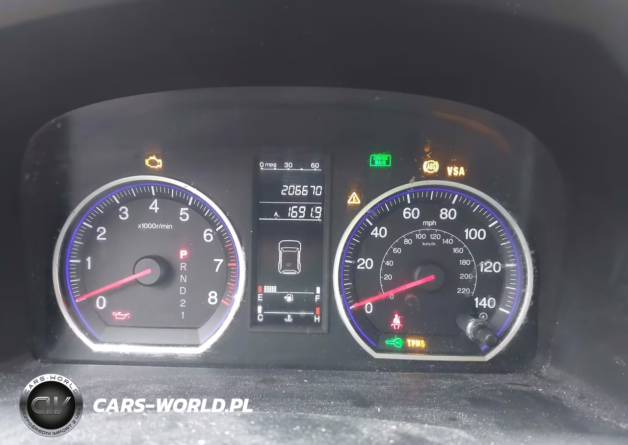 2007 Honda Cr-V Lx VIN:5J6RE48367L017659 - 7