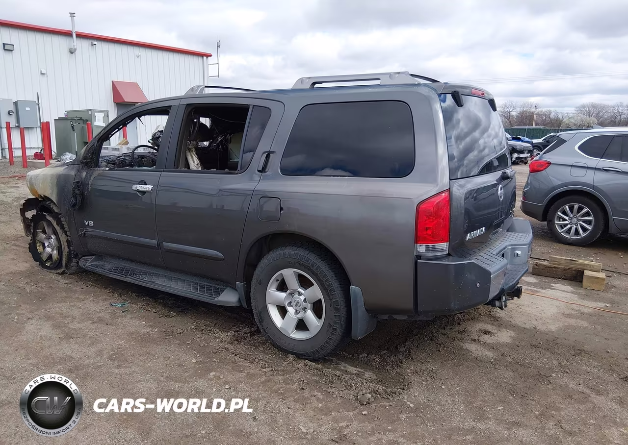 2007 Nissan Armada Se VIN:5N1BA08C37N705324 - 3