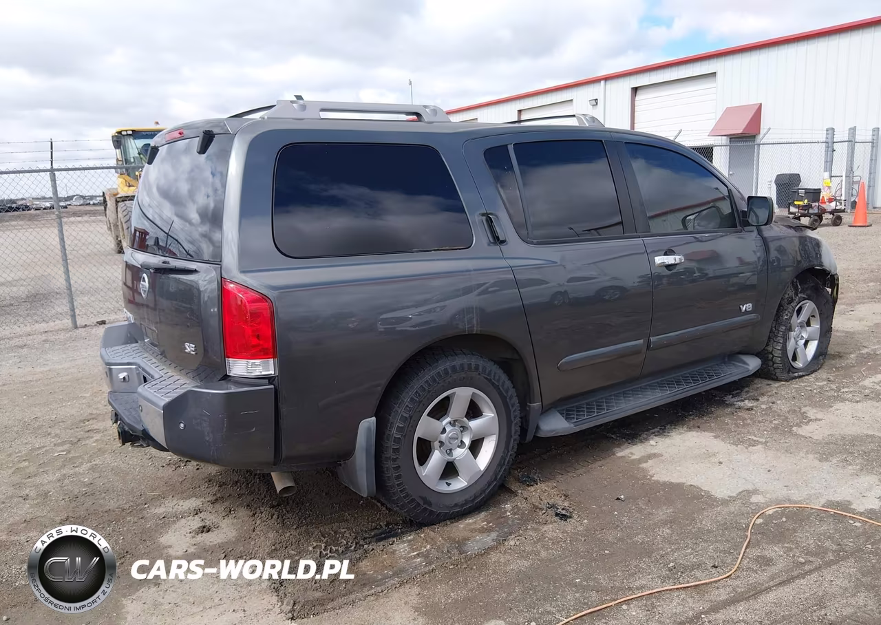 2007 Nissan Armada Se VIN:5N1BA08C37N705324 - 4