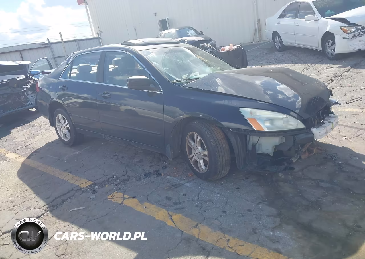 2007 Honda Accord 2.4 Ex VIN:1HGCM56887A061887 - 1