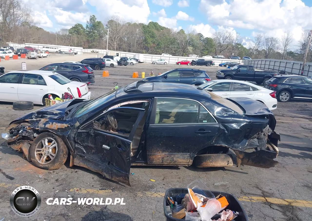 2007 Honda Accord 2.4 Ex VIN:1HGCM56887A061887 - 14
