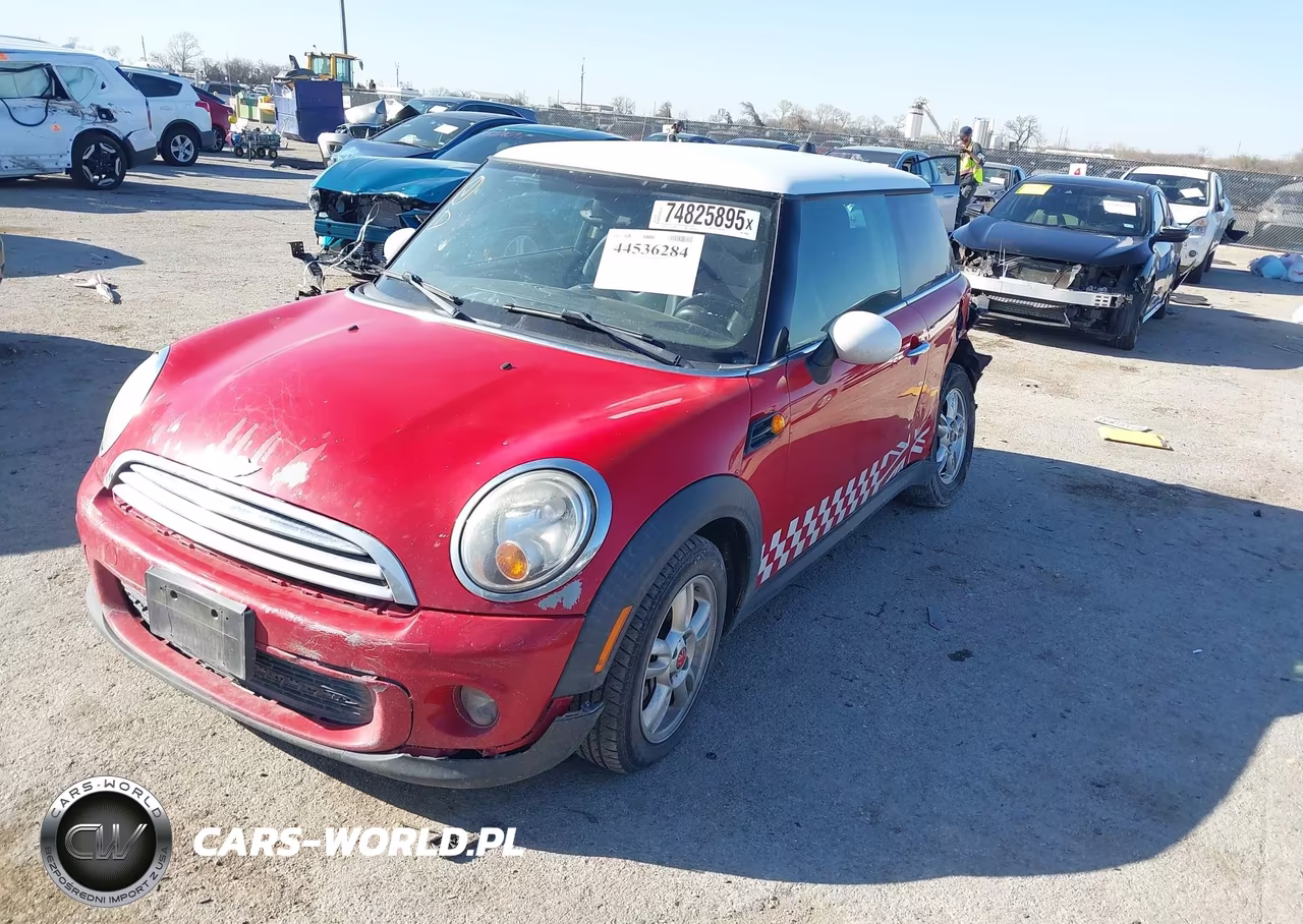 2012 Mini Cooper VIN:WMWSU3C5XCT185843 - 2