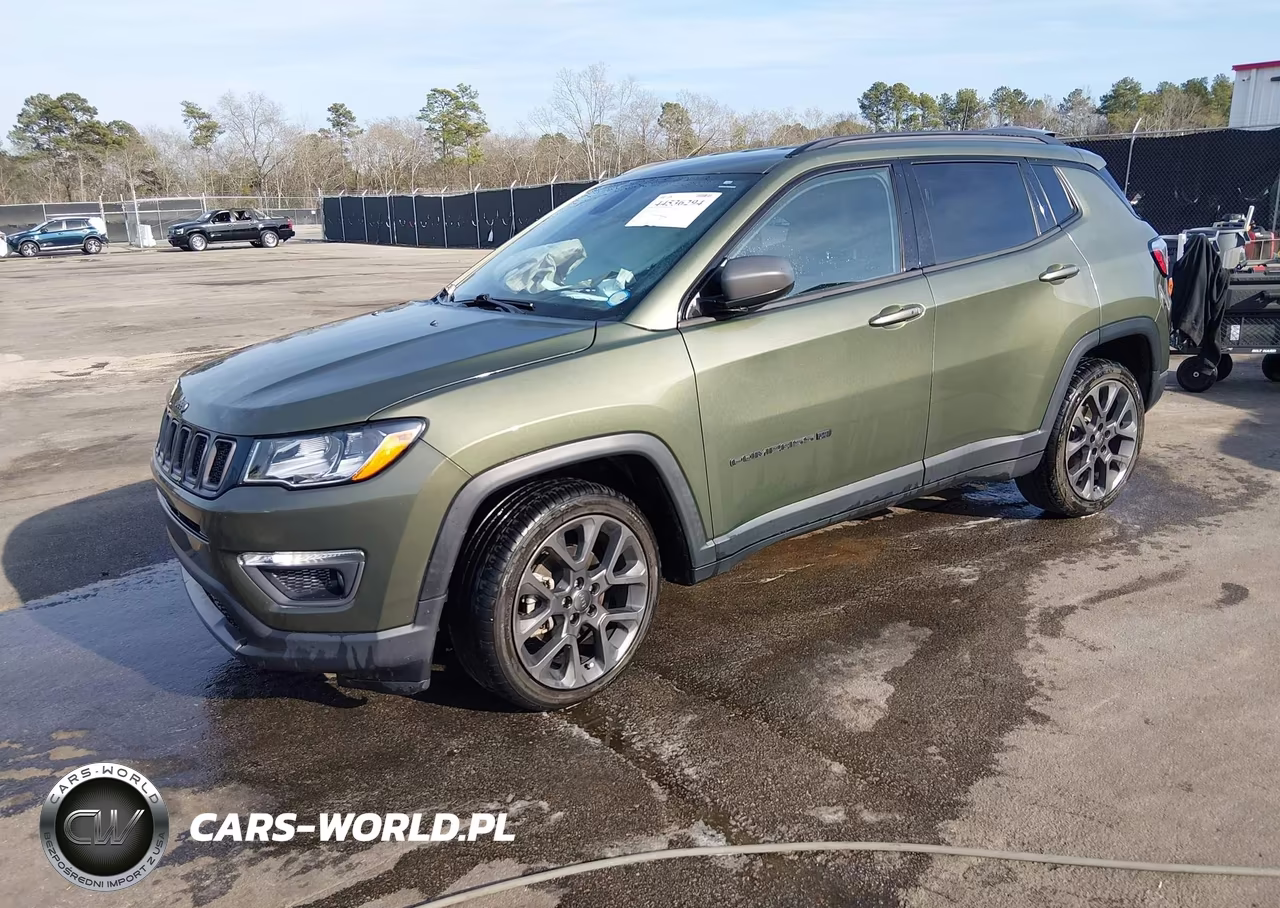 2021 Jeep Compass 80Th Anniversary Fwd VIN:3C4NJCEBXMT564097 - 2