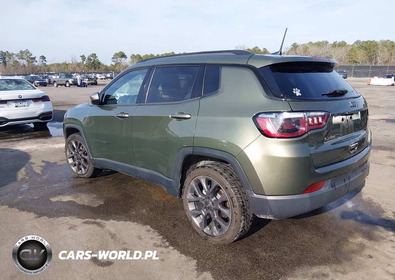 2021 Jeep Compass 80Th Anniversary Fwd VIN:3C4NJCEBXMT564097 - 3