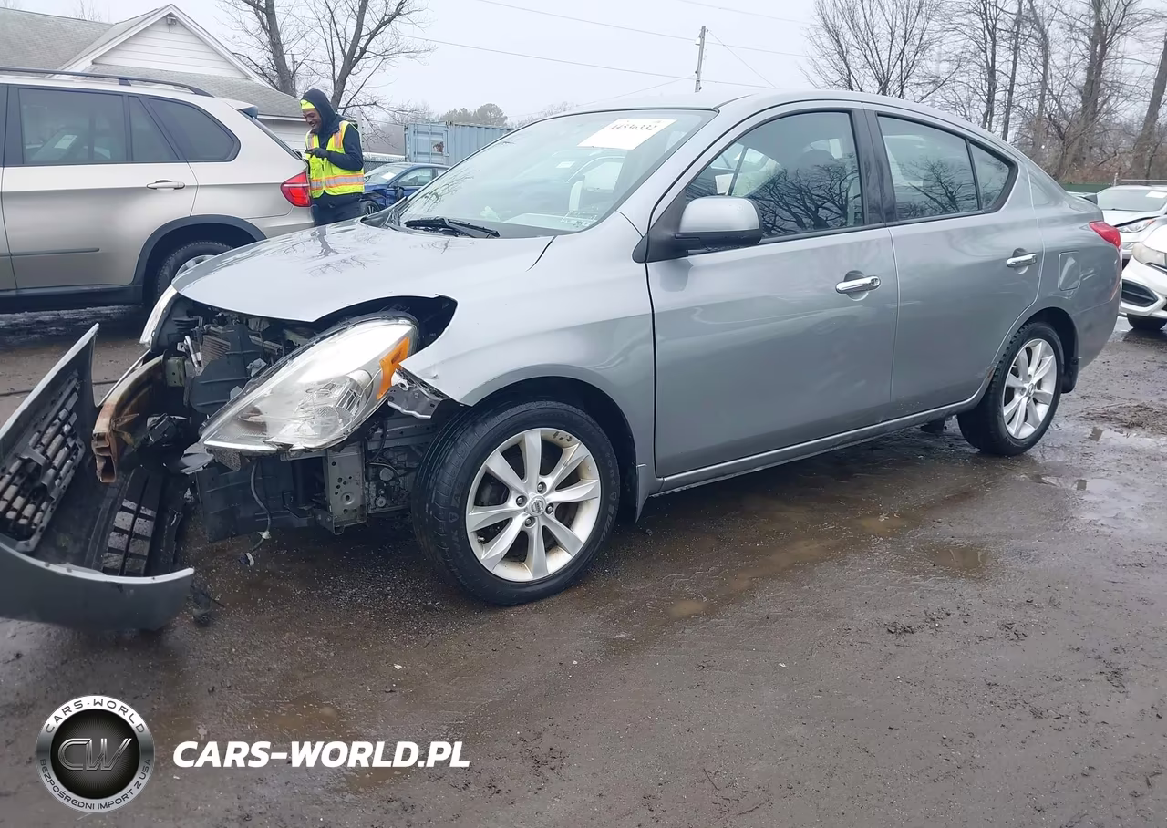 2014 Nissan Versa 1.6 Sl VIN:3N1CN7AP7EL846027 - 2
