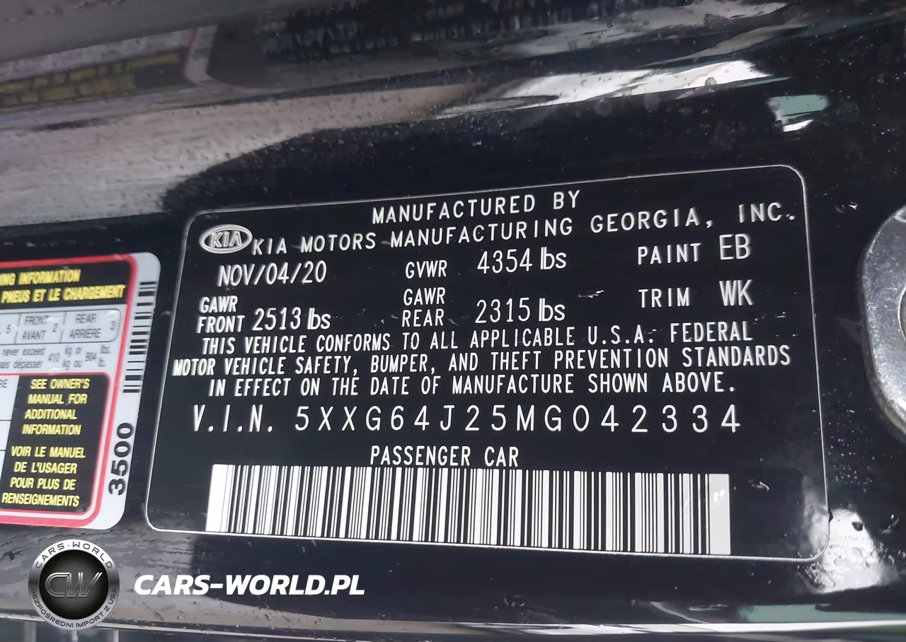 2021 Kia K5 Gt-Line VIN:5XXG64J25MG042334 - 9