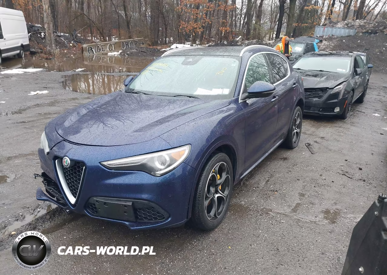 2020 Alfa Romeo Stelvio Ti Awd VIN:ZASPAKBN1L7C86945 - 2