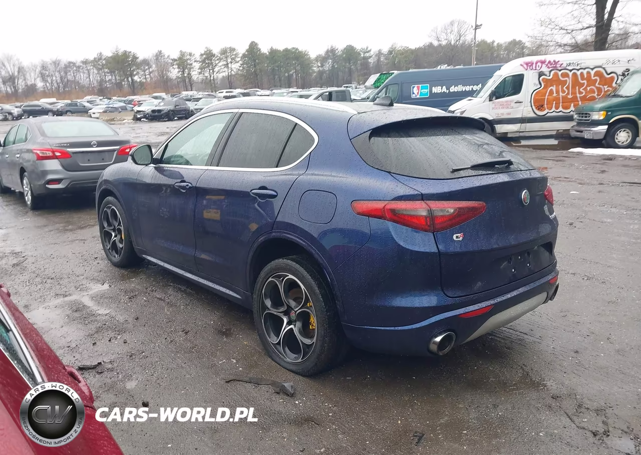 2020 Alfa Romeo Stelvio Ti Awd VIN:ZASPAKBN1L7C86945 - 3